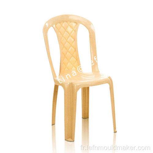 Chaise en plastique bon marché de moulage par injection, plastique de moule de chaise